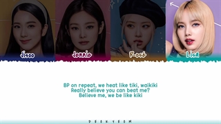 لیریک the girls از بلک پینک