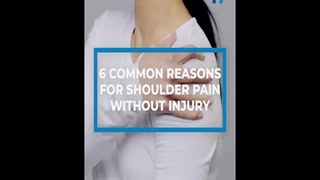 دلایل درد شانه بدون آسیب