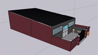 مدل سوله کارخانه 600 متری شهرک آینده سازان سیاره سبز