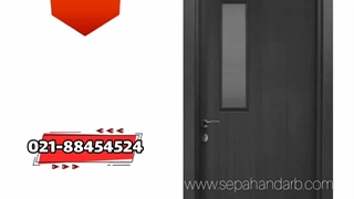 درب پلی وود ضد آب طوسی۸۸۴۵۴۵۲۴-۰۲۱