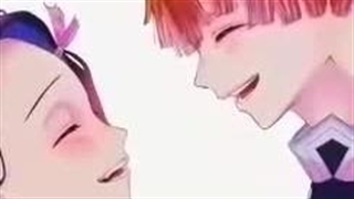 میکس از انیمه شیطان کش ( زنیتسو و نزوکو)