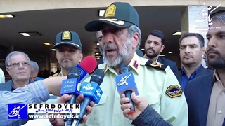 بدرقه فرزندان شهید حسین اسماعیلی شهید حادثه ریزش آوار ساختمانی منطقه خلازیر تهران سردار محمدیان سرهنگ طرهانی شهرستان ری