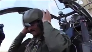 پرواز هلی کوپتر کبری هوانیروز ارتش جمهوری اسلامی ایران - شلیک موشکی بِل اِی‌اِچ-۱جی