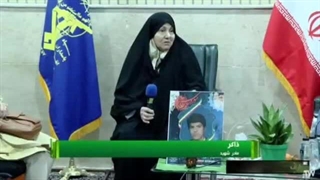 دیدار جامعه قرآنی با خانواده شهید جاویدالاثر دفاع مقدس احمد رضا صابر