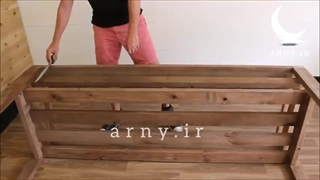 چگونه یک مبل چوبی برای پاسیو بسازیم؟