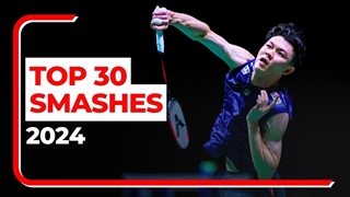 30 اسمش برتر بدمینتون در سال 2024 - Top 30 Smashes of 2024
