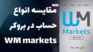 مقایسه انواع حساب‌های بروکر دبلیو ام مارکتس (WM Markets) | بررسی شرایط معاملاتی