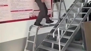 نردبان داربستی چندحالته