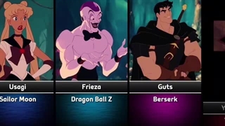 شخصیت های انیمه ای شبیه شخصیت های دیزنی