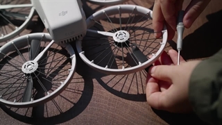 تعمیر هلیشات dji flip