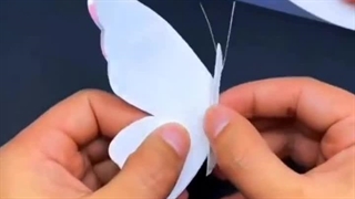 کاردستی ساده پروانه