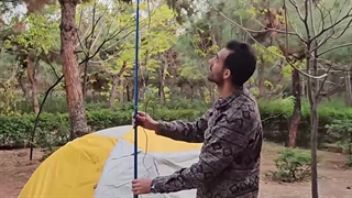 چراغ کمپینگ پایه دار ارتفاع بلند