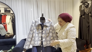 کت سارافون سوزن دوزی بهاری | مزون تندیس