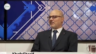 گوشه ای از مصاحبه با دکتر محمد ابراهیم ساعدی و توضیح ایشان از خواف به زبان عربی زیرنویس فارسی