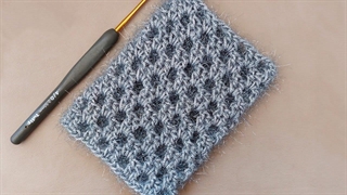 بافت اسکاج قلاب بافی آسان و بصرفه