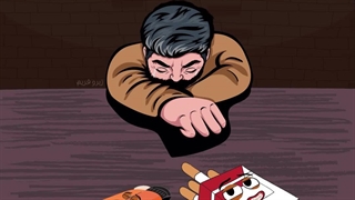 کلیپ شب عید غمگین وضعیت مالی مردان در شب عید