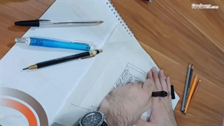 اسکیس برای طراحی نمای ساختمانی