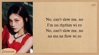 لیریک آهنگ can't slow me , no از یجی