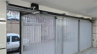 درب اتوماتیک پارکینگی ریلی اصفهان ، درب ریلی کنترلی در اصفهان