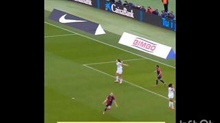 گل اول بارسا فمنی به رئال مادرید