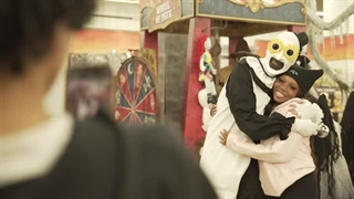 Art the Clown Surprises Fans at Spirit Halloween | Terrifier 3