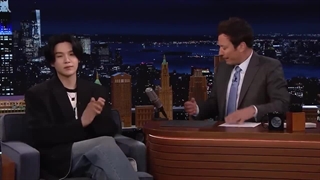 مصاحبه The tonight Show with Jimmy fallen با حضور Suga عضو BTS زیرنویس فارسی