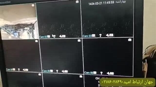 طریقه تست کردن هارد دستگاه DVR