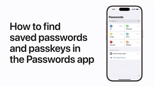 برنامه Passwords اپل: مدیریت و ذخیره سازی پسوردها | ایران اپل آیدی