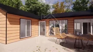 ساخت ویلا پیش ساخته فلت 70 متری در دماوند توسط شرکت زیباسازان کردان