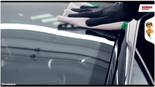 دستمال مایکروفایبر شیشه سوناکس SONAX PROFILINE MICROFIBRE CLOTH GLASS
