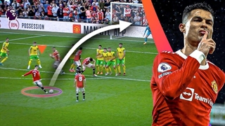 همه ضربات ایستگاهی رونالدو در لیگ برتر انگلیس