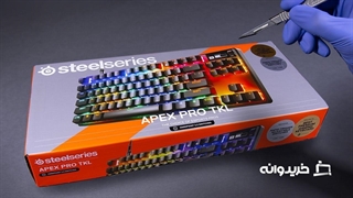 آنباکس کیبورد گیمینگ استیل سریز مدل Apex Pro TKL Gen 3