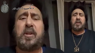 پیام ویدیویی شهرام شب پره خطاب به مردم ایران بعد از حمله اسراییل .