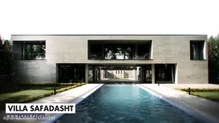 نرده شیشه ای دفنی اکسیدال | پروژه ویلایی برنده جایزه معمار سال