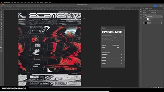 فیلم آموزش DYSPLACE  پلاگین فتوشاپ + دانلود